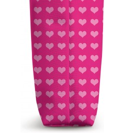 Hot Pink Heart Pattern: Colour Pink Hearts of Love Patterned Tote Bag $9.45 Totes