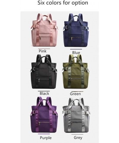 Women Backpacks Stylish Lightweight Outdoor Travel Anti-theft Rucksack Purple $12.18 Backpacks