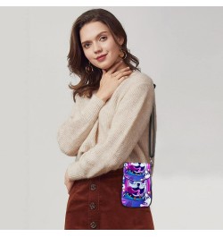 Small Crossbody Bag Colorful Dog Cell Phone Purse Wallet $11.08 Crossbody Bags