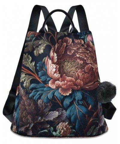 Vivid Flowers Backpack for Women, Fashion Anti Theft Casual Daypack Shoulder Bag Purse for Travel Work 15 inches $24.59 Backp...