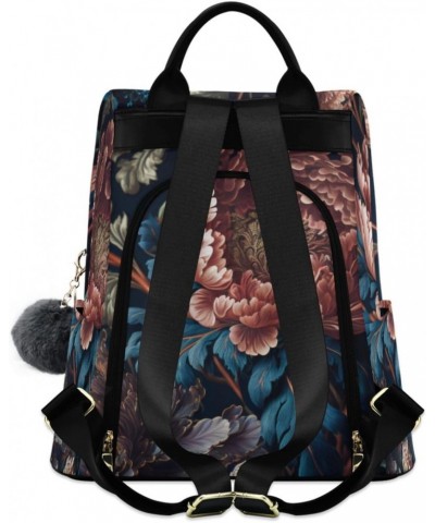 Vivid Flowers Backpack for Women, Fashion Anti Theft Casual Daypack Shoulder Bag Purse for Travel Work 15 inches $24.59 Backp...