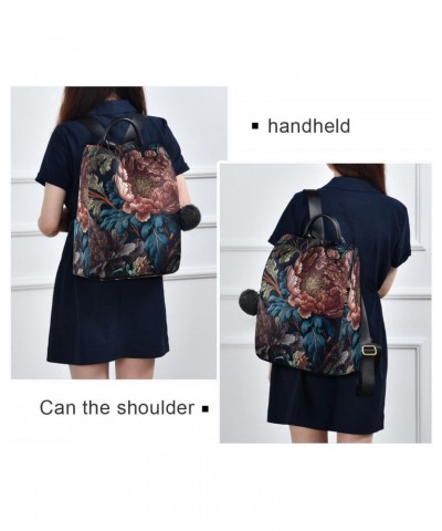 Vivid Flowers Backpack for Women, Fashion Anti Theft Casual Daypack Shoulder Bag Purse for Travel Work 15 inches $24.59 Backp...