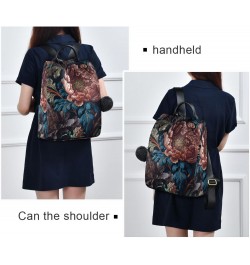 Vivid Flowers Backpack for Women, Fashion Anti Theft Casual Daypack Shoulder Bag Purse for Travel Work 15 inches $24.59 Backp...