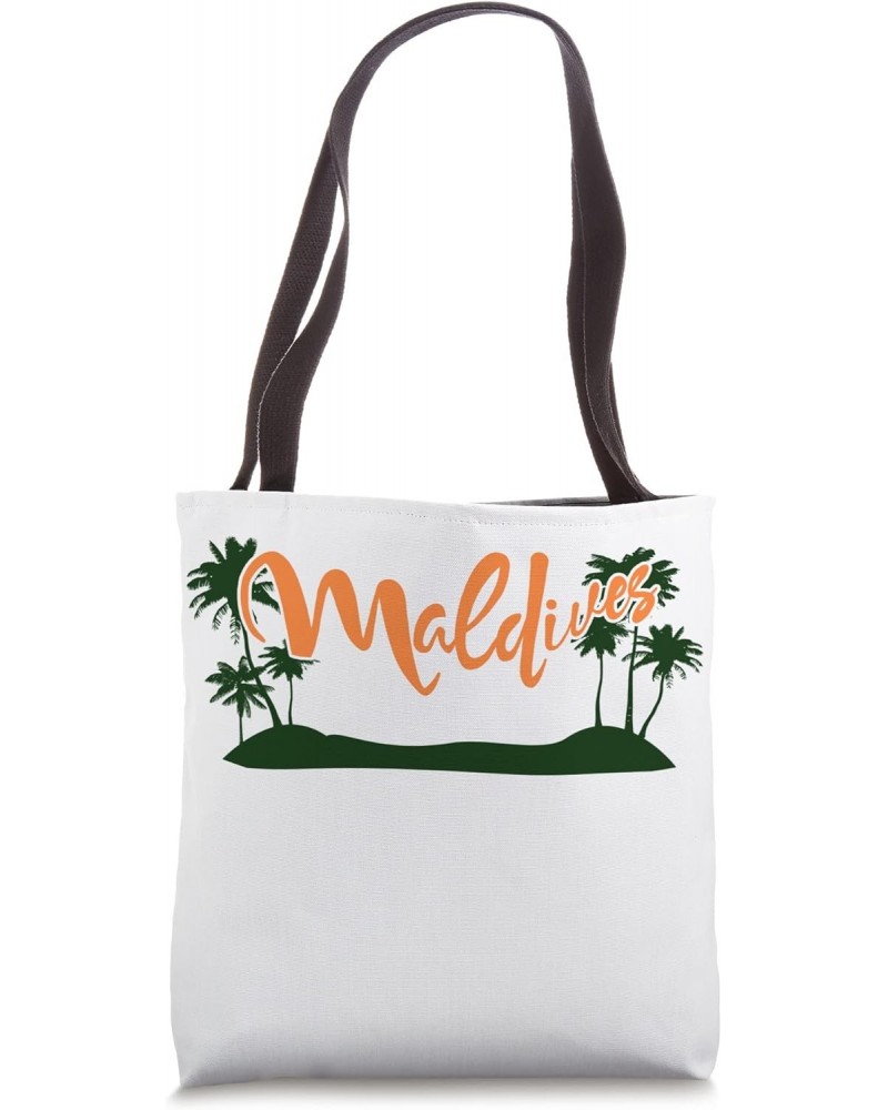 Maldives Travel Island Holiday Beach Souvenir Gift Vacation Tote Bag $11.06 Totes