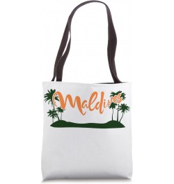 Maldives Travel Island Holiday Beach Souvenir Gift Vacation Tote Bag $11.06 Totes