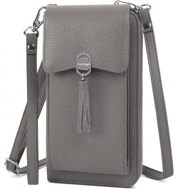 Genuine Leather Crossbody Cellphone Bag for Women RFID Blocking Small Phone Wallet Purse with Shoulder Strap Newgrey $23.19 C...