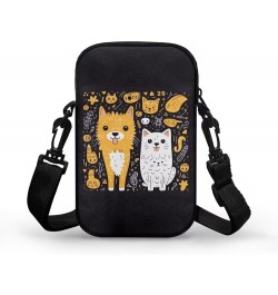 Toddler Crossbody Bag Kids Messenger Bag Over Shoulder Purse Cat Yellow $12.97 Shoulder Bags