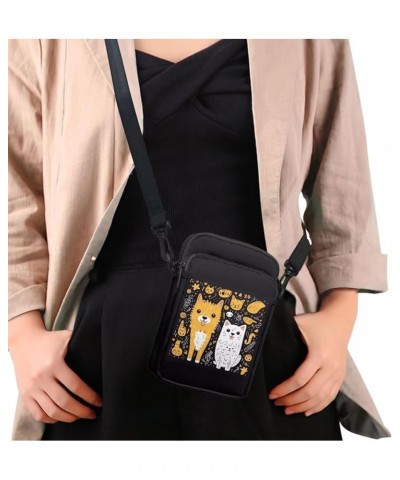 Toddler Crossbody Bag Kids Messenger Bag Over Shoulder Purse Cat Yellow $12.97 Shoulder Bags