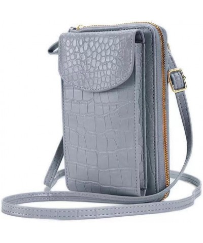 Small Crossbody Bag Cell Phone Purse for Women, PU Leather phone Shoulder Handbag Wallet with Credit Card Slots A06-blue $27....