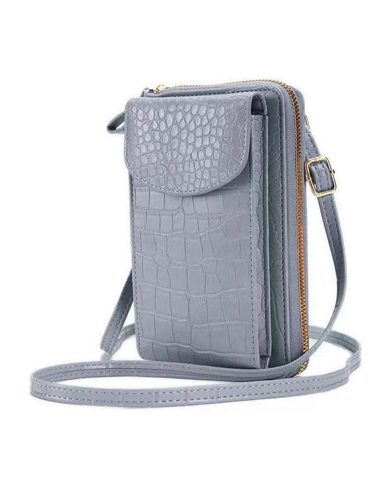 Small Crossbody Bag Cell Phone Purse for Women, PU Leather phone Shoulder Handbag Wallet with Credit Card Slots A06-blue $27....