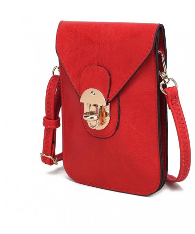 MKF Crossbody bags for woman shoulder Smart phone Crossover Havana Coral $14.99 Crossbody Bags