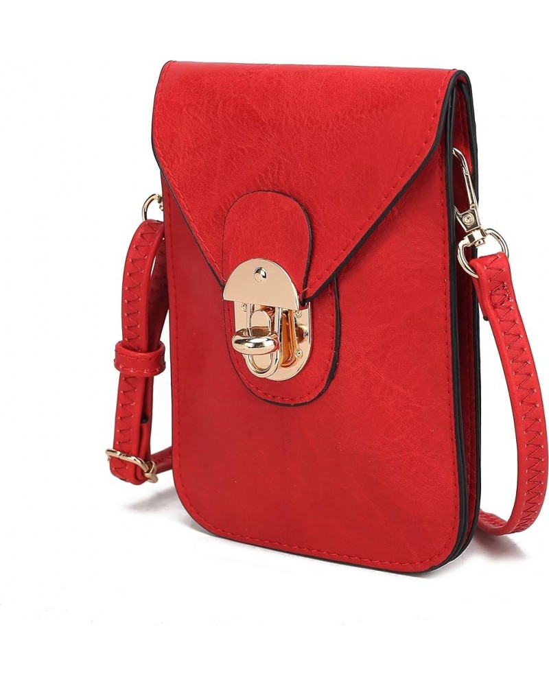 MKF Crossbody bags for woman shoulder Smart phone Crossover Havana Coral $14.99 Crossbody Bags