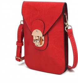 MKF Crossbody bags for woman shoulder Smart phone Crossover Havana Coral $14.99 Crossbody Bags