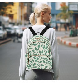 Leaf Fashion Backpack Purse Ladies Fashion Rucksack Travel Shoulder Bag Casual Daily Backpack Work College Bag Small $13.20 B...