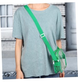 2 pcs shoulder bag diagonal cell phone bag clear crossbody clear clutch purses for women clear messenger bag crossbody backpa...