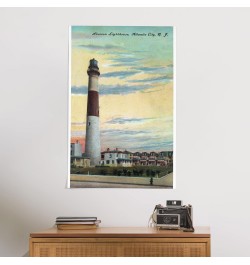 24x36 Inch Giclee Print, Atlantic City, New Jersey, View of Absecon Lighthouse $21.50 Totes