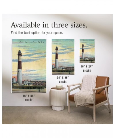 24x36 Inch Giclee Print, Atlantic City, New Jersey, View of Absecon Lighthouse $21.50 Totes