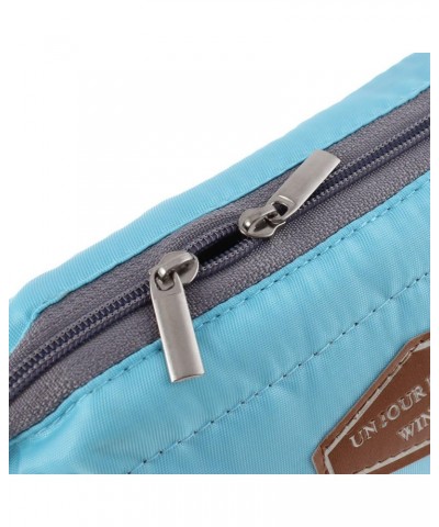 Qtqgoitem Cotton Blends Zipper Clutch Ladies Cosmetic Handbag Purse Wallet Blue (Model: fbf 1e6 2a9 e63 274) $8.78 Clutches