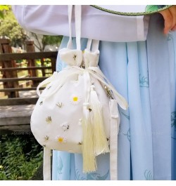 Chinese Traditional Embroidery Wallet Hanfu Handbag Girl Tang Handbag (Color : 4) 2 $13.76 Handbags