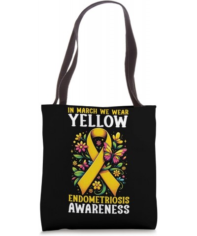 Endo Warrior Endometriosis Awareness Month Endo Fighter Tote Bag $11.50 Totes