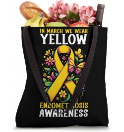 Endo Warrior Endometriosis Awareness Month Endo Fighter Tote Bag $11.50 Totes