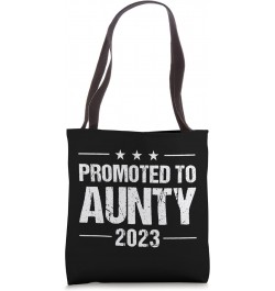 Promoted To Aunty Est 2023 For Women - Funny New Aunt Tote Bag $14.50 Totes