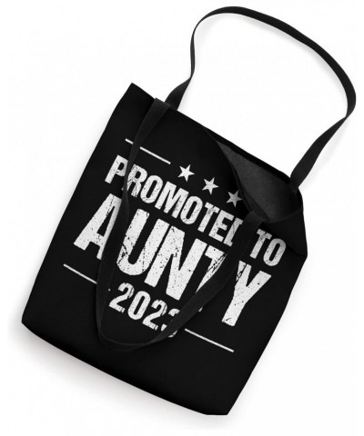 Promoted To Aunty Est 2023 For Women - Funny New Aunt Tote Bag $14.50 Totes