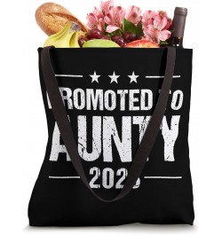 Promoted To Aunty Est 2023 For Women - Funny New Aunt Tote Bag $14.50 Totes