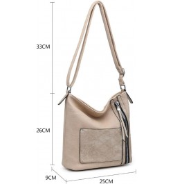 Womens Soft Pocket Crossbody Bag White $31.48 Crossbody Bags