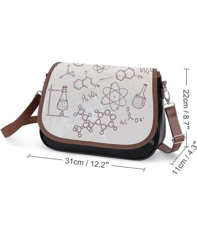 Printed Crossbody Bags Women City Leather Shoulder Bag Satchel Hobo Bags Trendy Cherry Blossom Mount Fuji Color11 $19.32 Hobo...