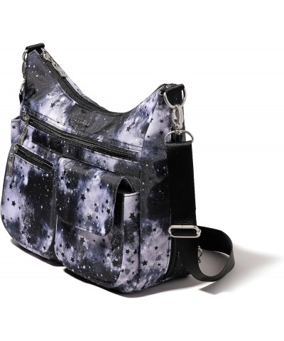 Modern Everywhere Bagg - Water-resistant Lightweight Hobo Crossbody Bag for Women - Easy-Access Phone Pocket Night Sky $31.44...