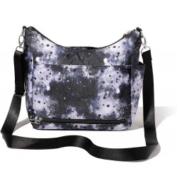 Modern Everywhere Bagg - Water-resistant Lightweight Hobo Crossbody Bag for Women - Easy-Access Phone Pocket Night Sky $31.44...