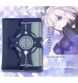 Fate Wallets Trifold Wallet Faux Leather Purse Change Card Holder (Fate) Fate $15.36 Wallets