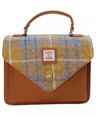 Harris Tweed Large Satchel Bag Light Brown $39.00 Satchels