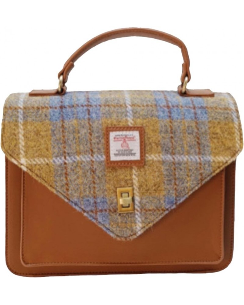 Harris Tweed Large Satchel Bag Light Brown $39.00 Satchels