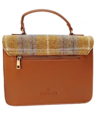 Harris Tweed Large Satchel Bag Light Brown $39.00 Satchels