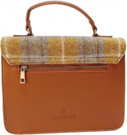 Harris Tweed Large Satchel Bag Light Brown $39.00 Satchels